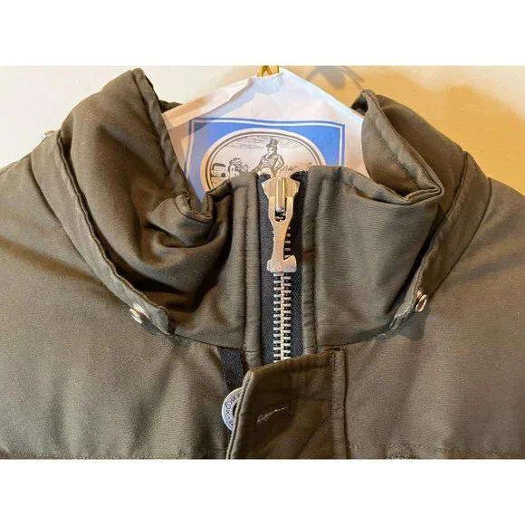 Moose Knuckle Down Filled Canada Men's Khaki Parka Hooded Coat Size XL